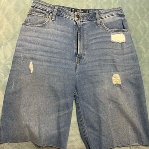 Hollister Blue Jean Shorts